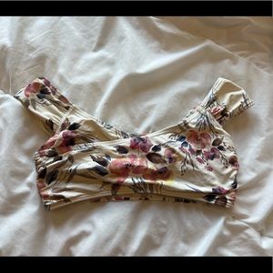 Billabong off the shoulder swim top